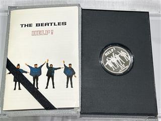 1991 Beatles Help! 25th Anniversary 1oz .999 Silver Round #232/10,000 – Apple Co